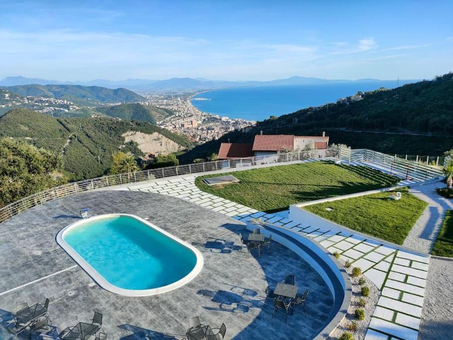 Appartamento Emma Con Piscina - Vista Mare"Tenuta Croce" Салерно Екстер'єр фото