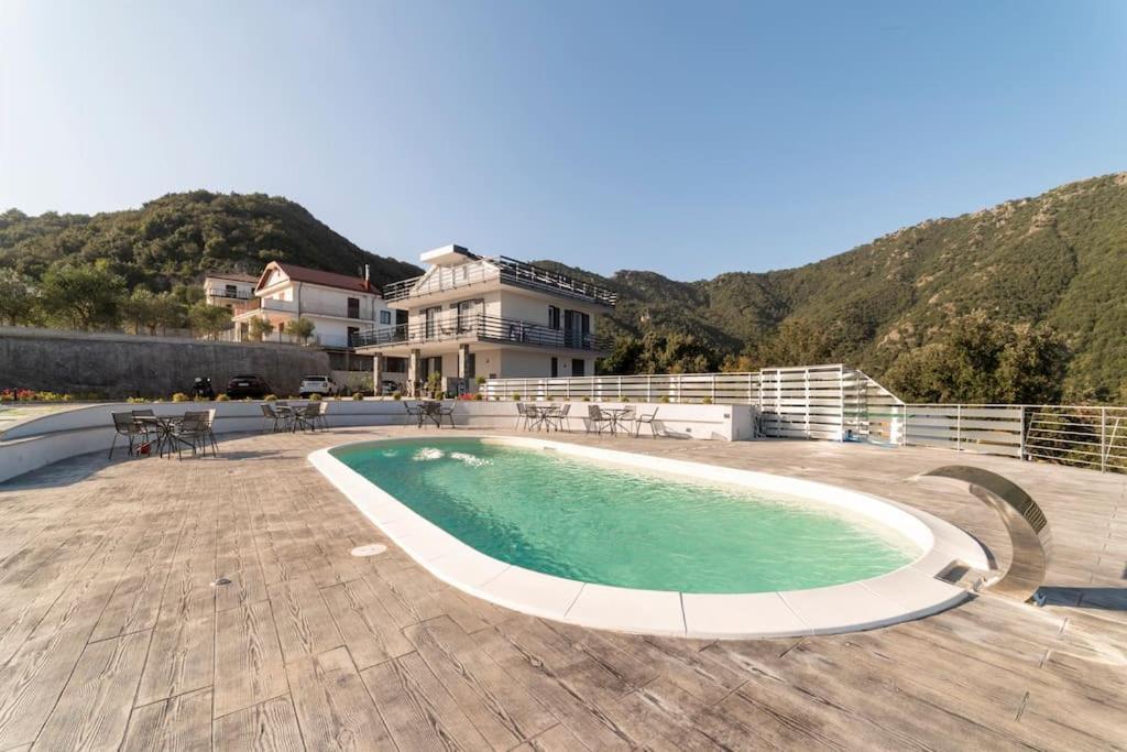 Appartamento Emma Con Piscina - Vista Mare"Tenuta Croce" Салерно Екстер'єр фото